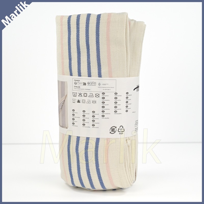IKEA AKERNEJLIKA Throw, Handmade Multicolor, Cotton 43x67 " ( 110x170 cm ), NEW gallery