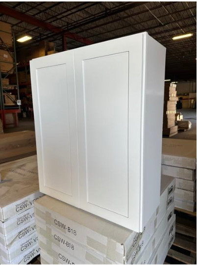 Classic Shaker Style, White wall cabinet, gallery