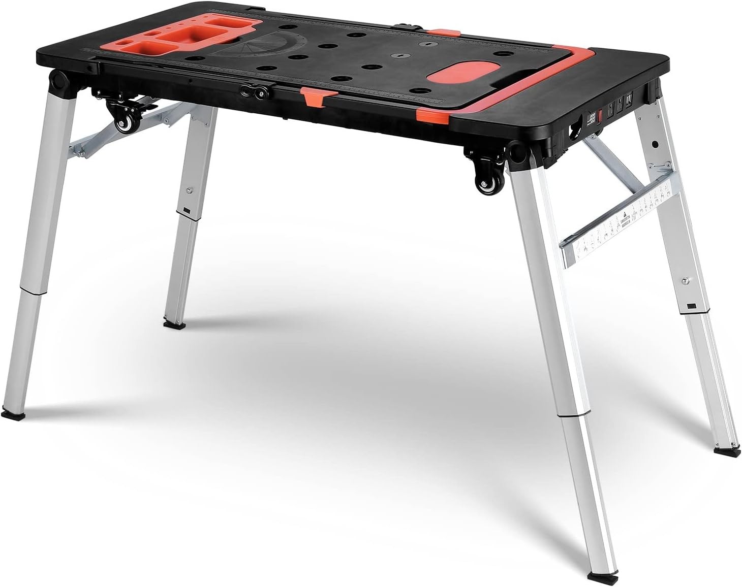 Folding Work Table Portable Workbench, Sawhorse, Scaffold, Platform, Car Creeper gallery
