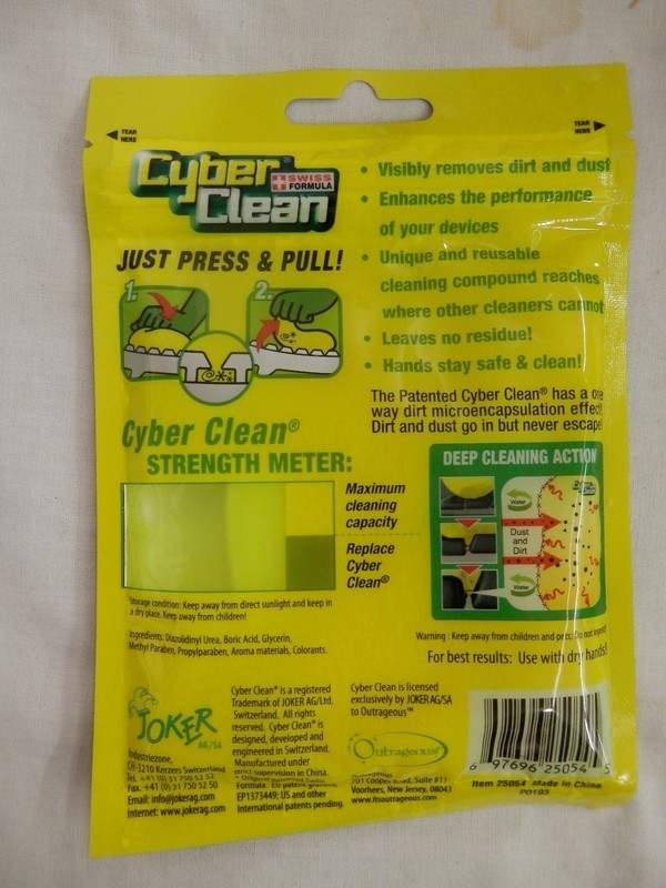 New Cyber Clean AntiStatic Computer Cleaning Pads 75g Pouch Swiss Formula gallery