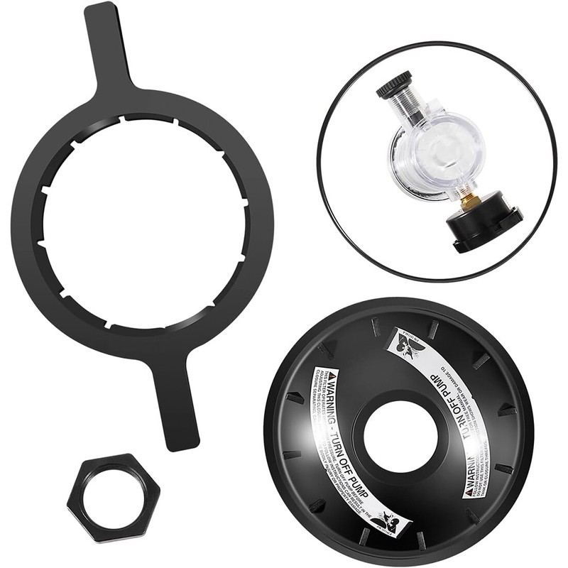 154856 8-1/2-Inch Buttress Thread Closure Kit Tank Lid for Pentair Triton Filter gallery