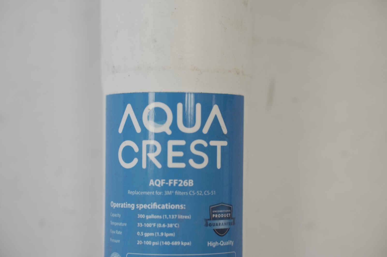 Aqua Crest Refrigerator Water Filter Replacement AQF-FF26B 300 Gal Capacity gallery
