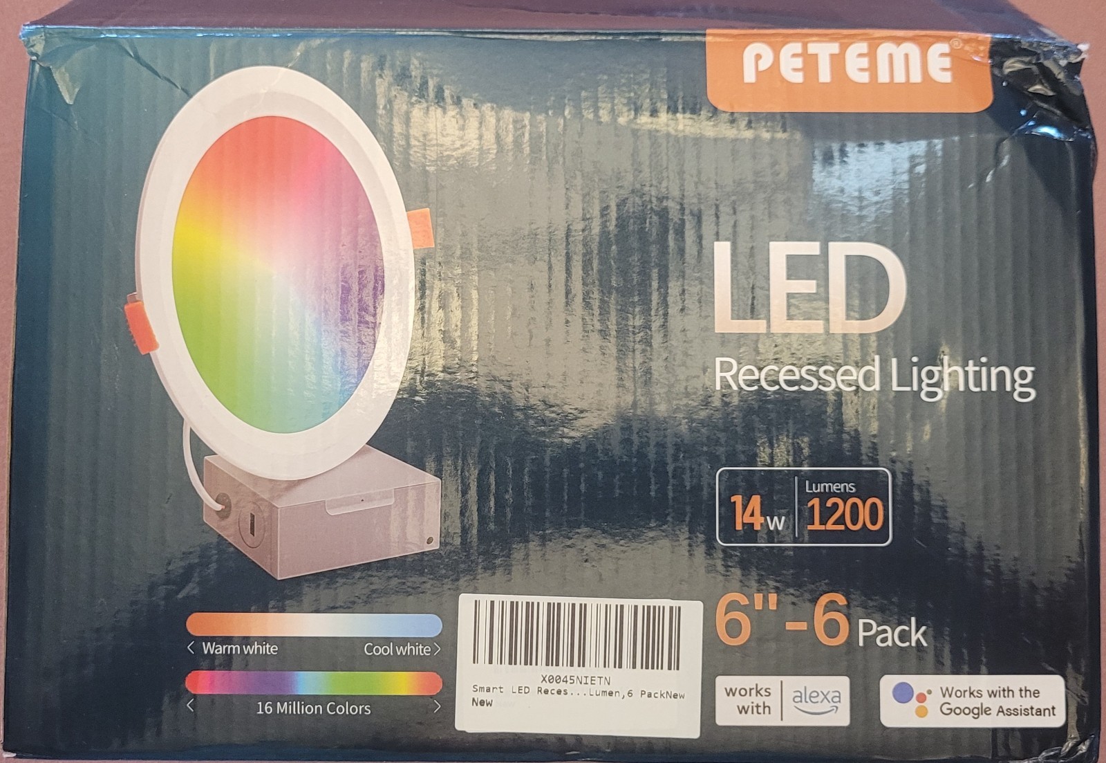NEWSmart LED Recessed Lighting 6 Inch, IC Rated & ETL Certified Recessed Ceiling gallery