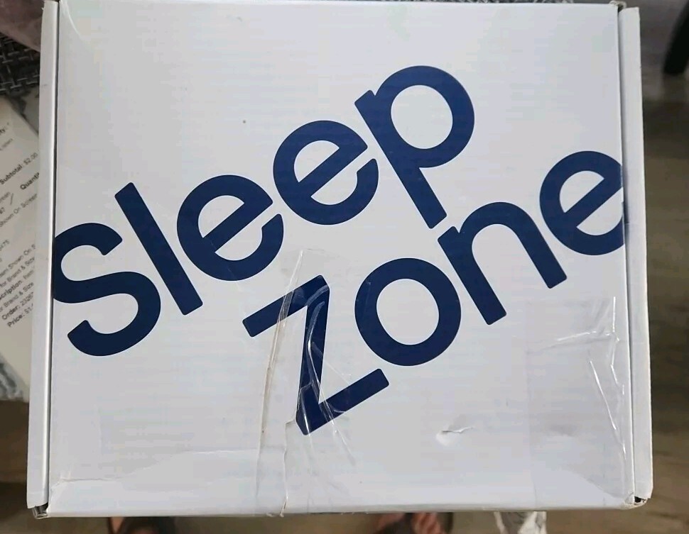 SLEEP ZONE Striped Cooling Queen Sheets Set 4 Piece Super Soft Fitted Flat NAVY gallery