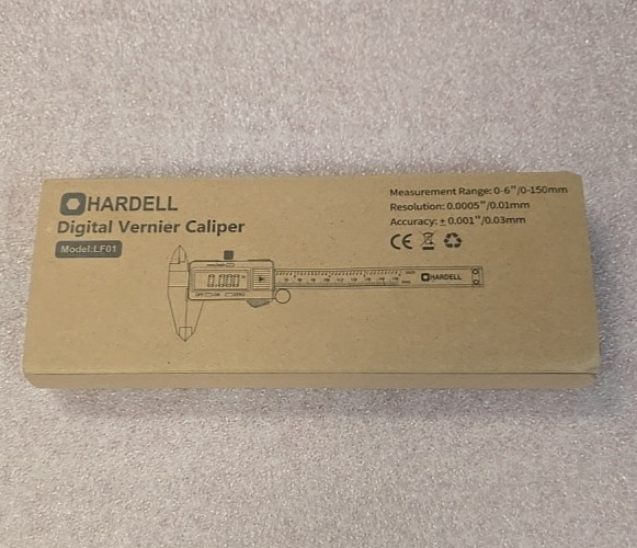 Hardell Digital Vernier Caliper 6 In Model:LF01 Range:0-6/ 0-150mm gallery