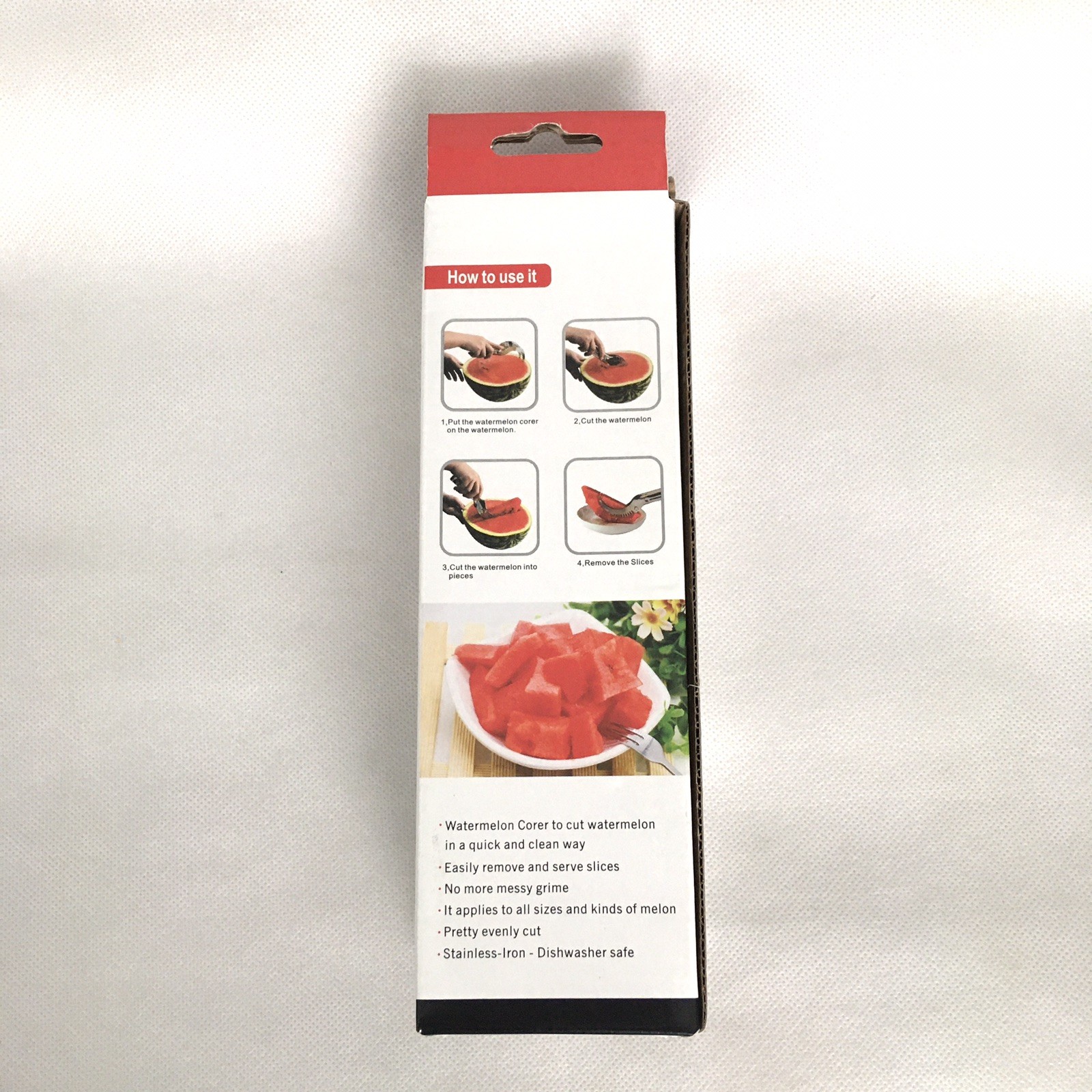 Watermelon Cutter Corer Slicer Stainless Steel Kitchen Tool gallery