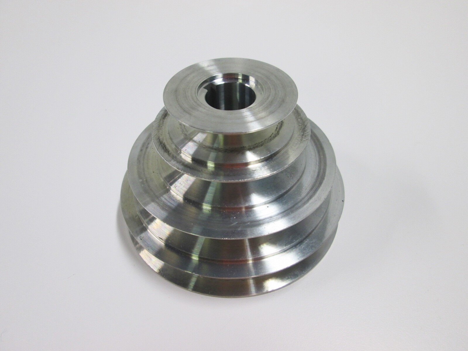 4-Step Cone Pulley 3/4" Keyed Bore; Replacement for Lathe Drill Press Scroll Saw gallery