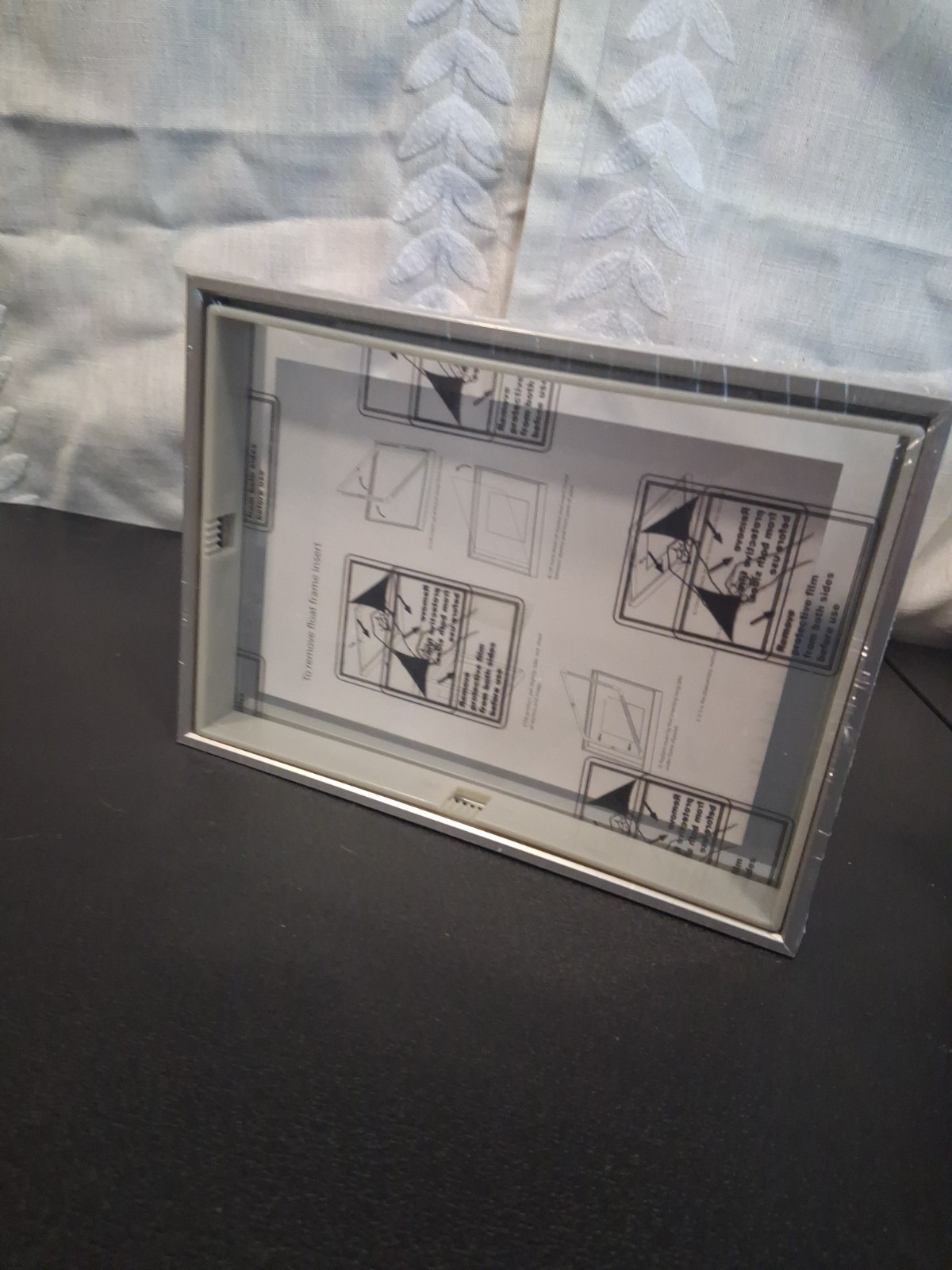 5x8 Brushed Silver Metal Floater Frame gallery