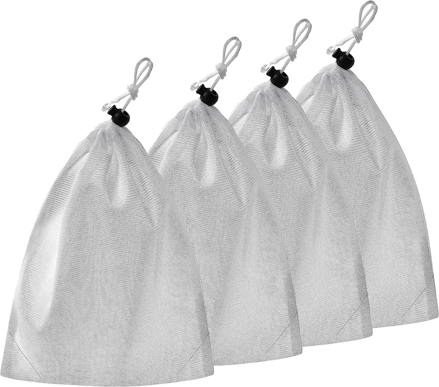 4 Pool Vacuum Filter Bag, Pool Cleaner Bag for Aquariums Ponds, 9 x 14 Inch gallery