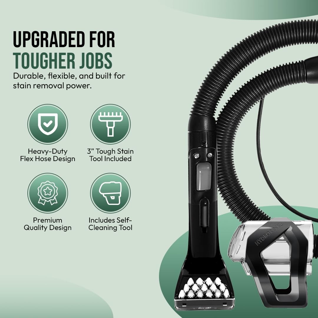 Upgraded 2025 Flexible Replacement Hose with 3 Tough Stain Brush Self-Cleani... gallery