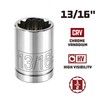 Powerbuilt 1/2 Inch Drive x 13/16 Inch 12 Point Shallow Socket - 642004 gallery
