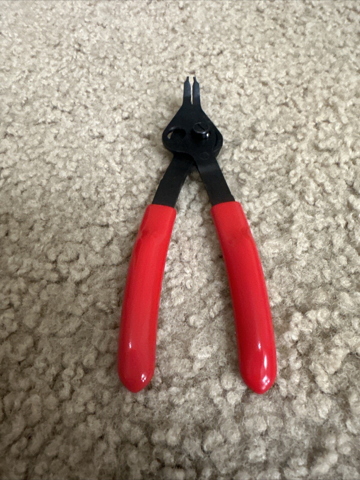 PROTO J604 Retaining Ring Plier,Fixed Tip,5-7/8” Reversible Made In USA gallery