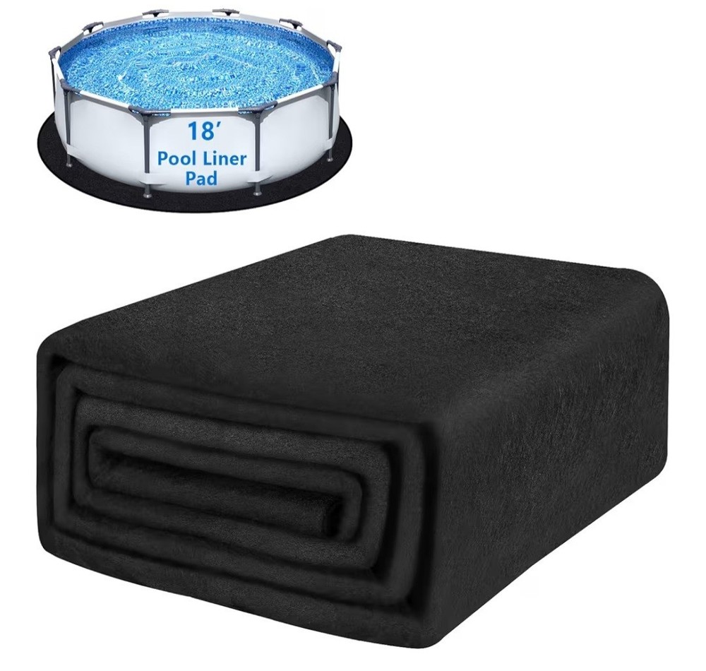 New Thicker 18ft Round Pool Liner Pad Above Ground Swimming Pool, Boat, Camper