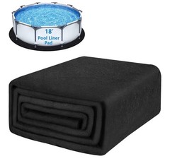 New Thicker 18ft Round Pool Liner Pad Above Ground Swimming Pool, Boat, Camper