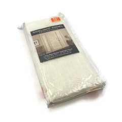 Ogee Sidelight Panel One Rod Pocket Side Panel Ivory 24in. W x 72 in. L New