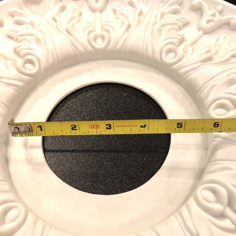 Ekena Millwork CM16AP Apollo Ceiling Medallion Plastic 16inch Unpainted New gallery