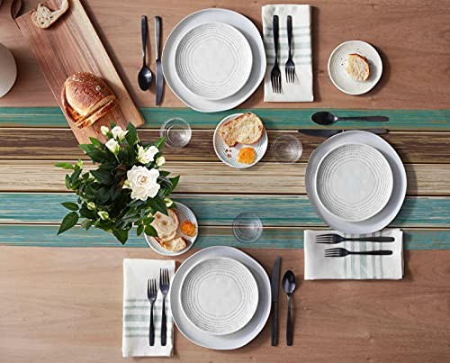 Table Runnerses Long, Teal Turquoise Green Brown 14X48 Inch Green&blue&brown gallery