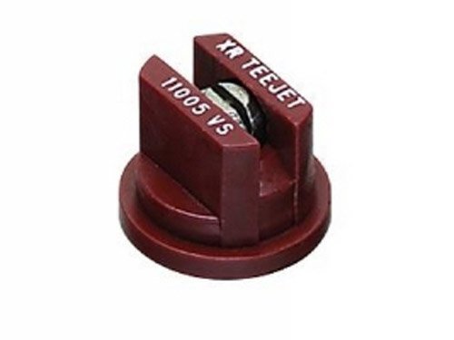 TeeJet XR11005VS Extended Range Spray Tip, 0.31-0.61 GPM, 15-50 psi, Stainless gallery