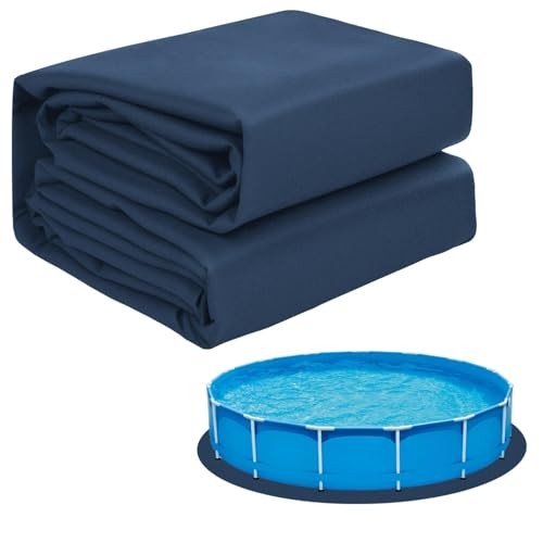 Pool Pad for Above Ground Pools, Round Pool Liner Pad Under Pool Mat for 15 FT gallery