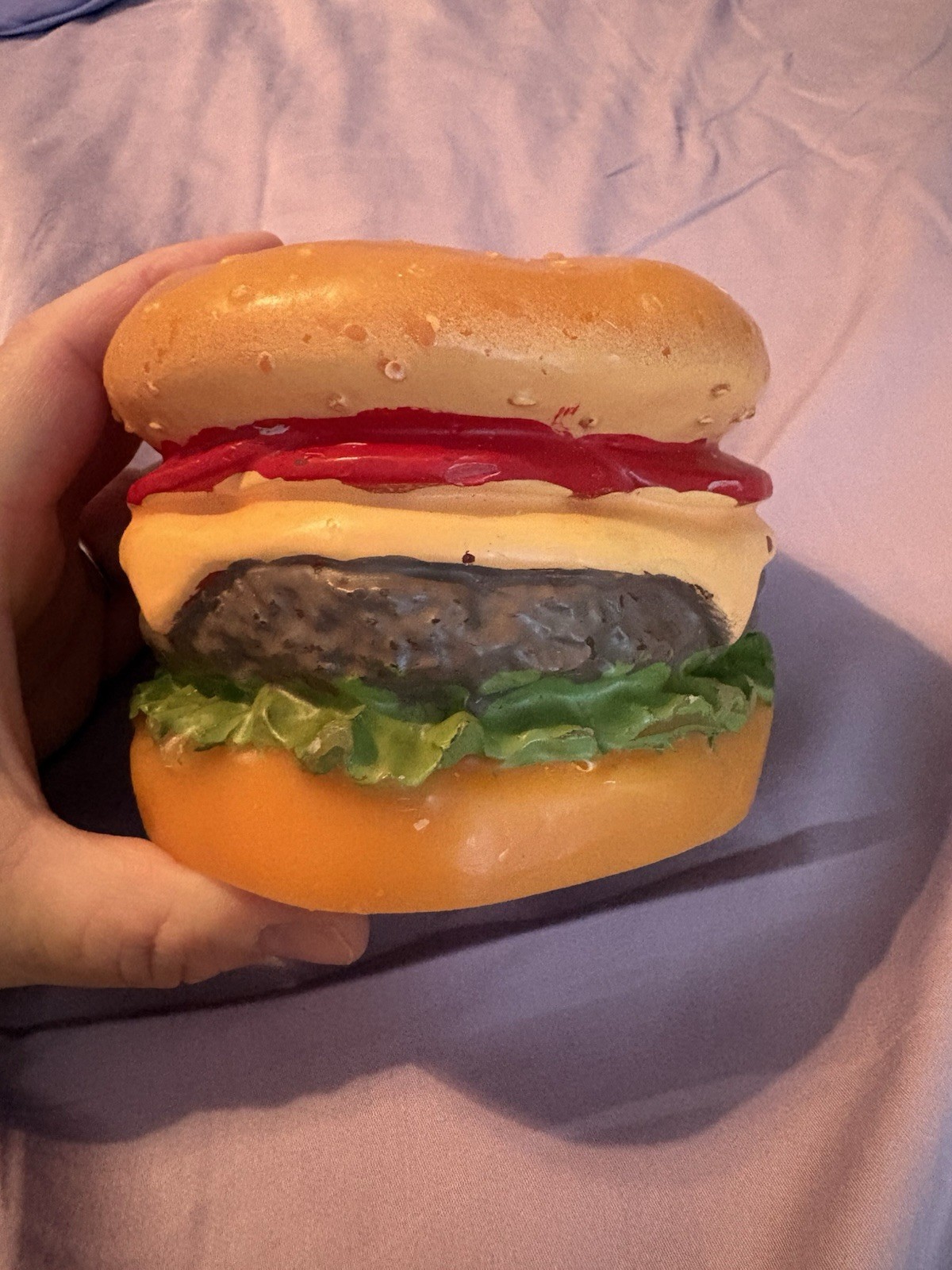 Funky Hamburger Candle Dopamine Decor Non Scented Full Wick Ashland gallery
