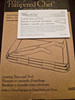 Pampered Chef Coating Trays and Tool #2605 4pc Set, White, New In Box, Sealed gallery