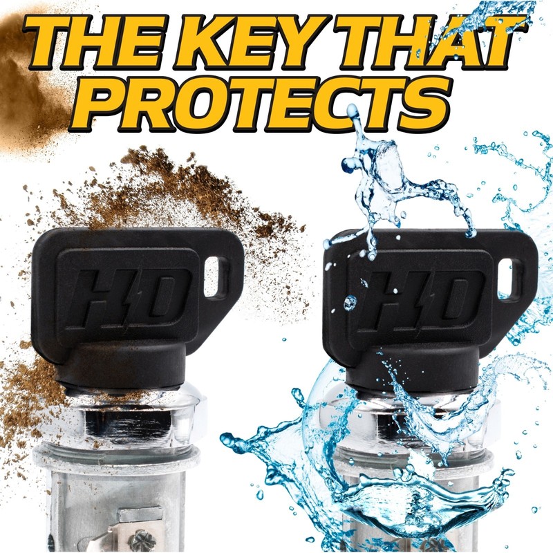 Ignition Key Starter Switch Assembly fits Kubota Engine 66706-55120 w/3 Keys gallery