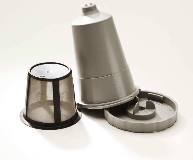 NEW Keurig Coffee Filter Basket Reusable My K-Cup Permanent Refillable Grey Gray gallery
