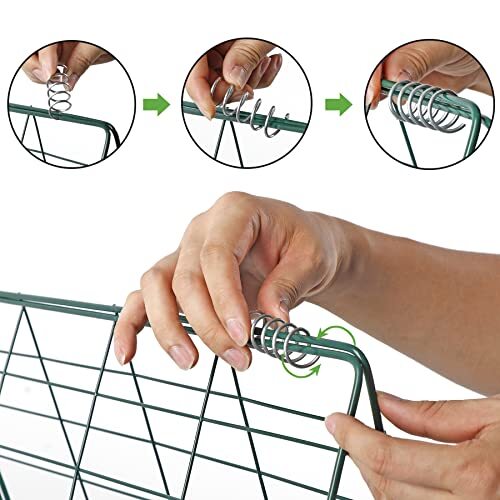 CUCUMBER TRELLIS Foldable A-Frame Small Grid 2 Pack 34"x 48" TORIEXON gallery