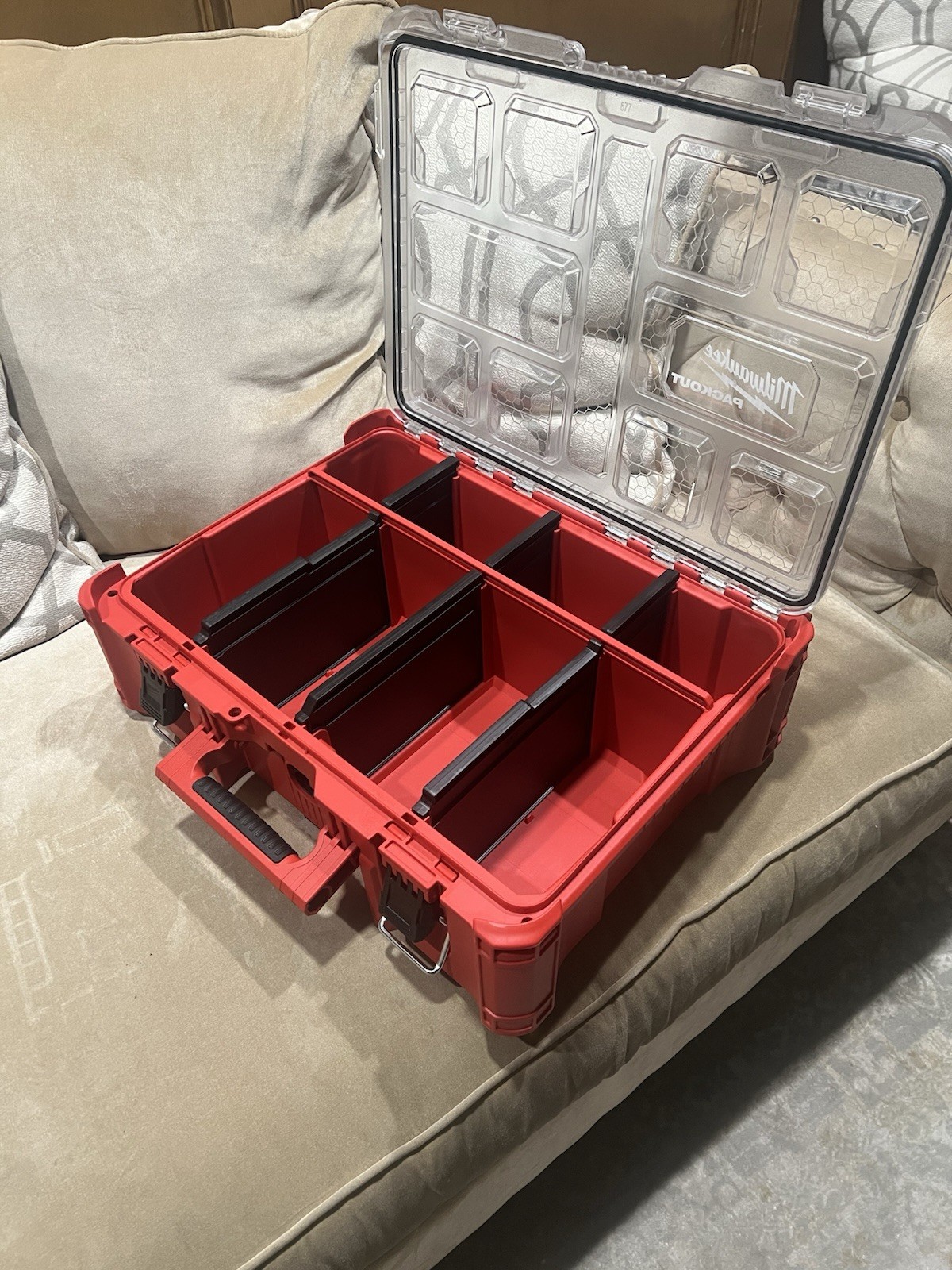 Milwaukee 48-22-8432 PACKOUT Deep Organizer w/ 50 lb Weight Capacity- New gallery