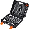 32PCS Set llaves combinadas SAE 1/4"-1" Metric 7mm-22mm 12 Point con estuche gallery