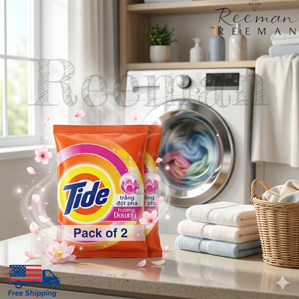 Tide Powder with Downy Laundry Detergent Powder 690 g/ 24.3 oz (2 Packs) gallery