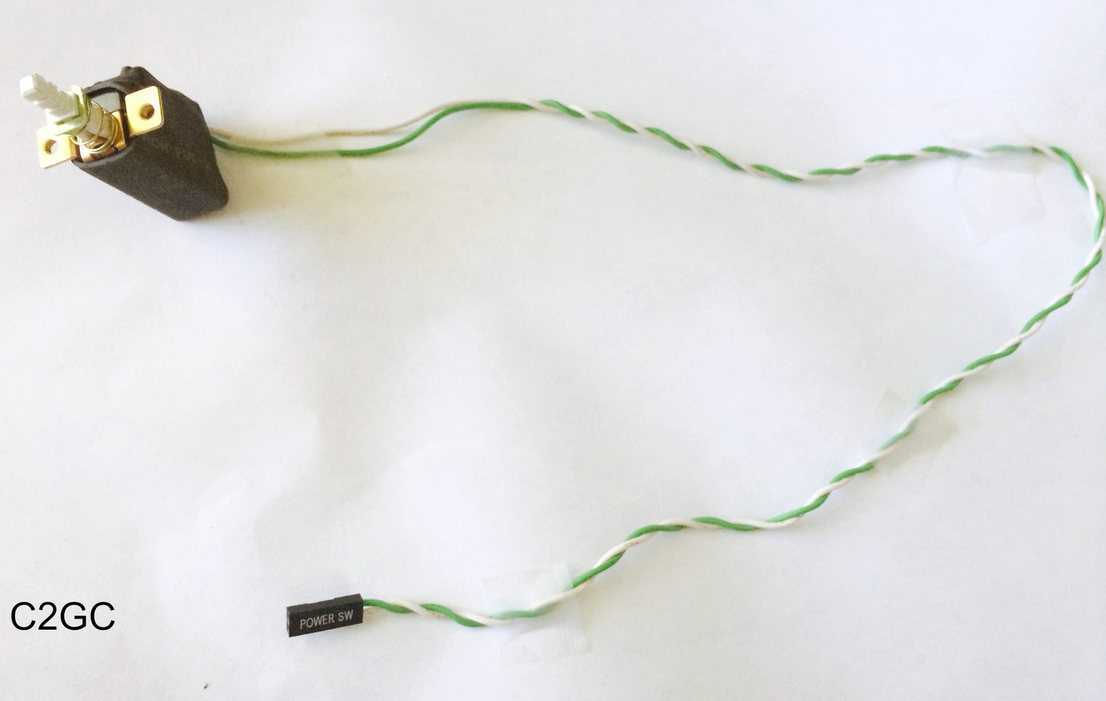 Computer System Power Switch, ATX Style, Push Button ON/OFF Mechanical Toggle PC gallery