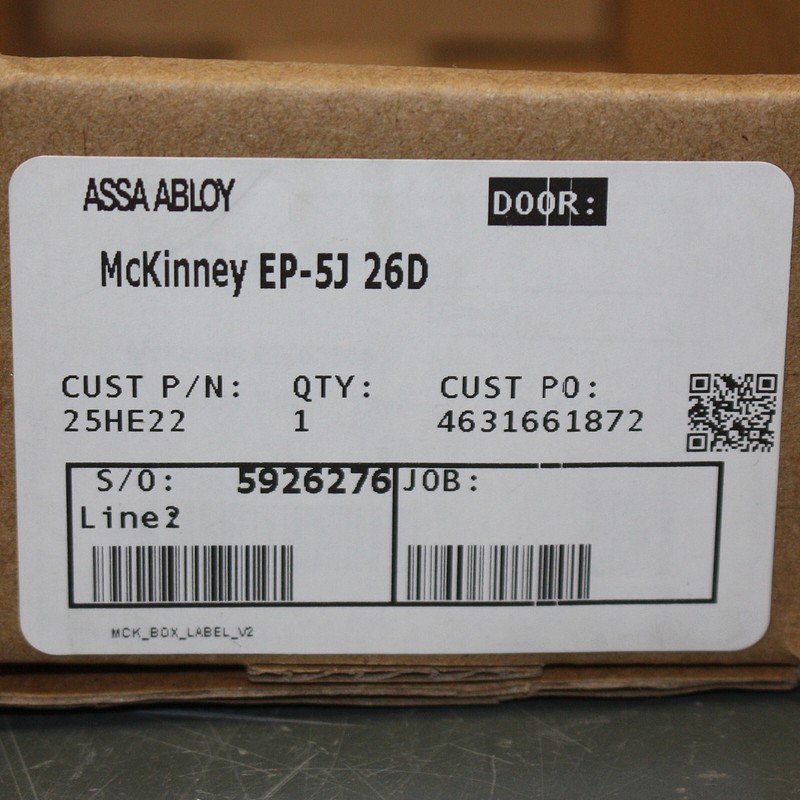 PARTIAL - McKinney Pivot Hinge EP5-J, Center Hung Door, 180° Swing Double Acting gallery