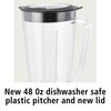 Mainstays 500 W 6-Speed Blender With 48 oz/1.5 L Jar , Black , New gallery