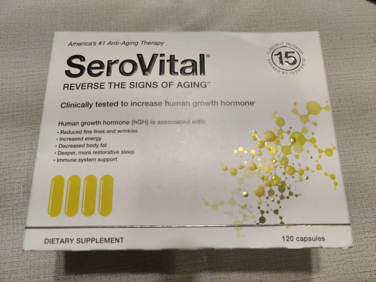 (2 Pack) SeroVital Reverse The Signs of Aging Dietary Supplement - 120 Capsules gallery