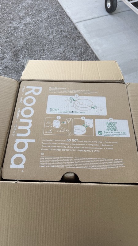 iRobot Roomba Max 705 Combo + AutoWash Dock - PowerSpin Mop, read description gallery