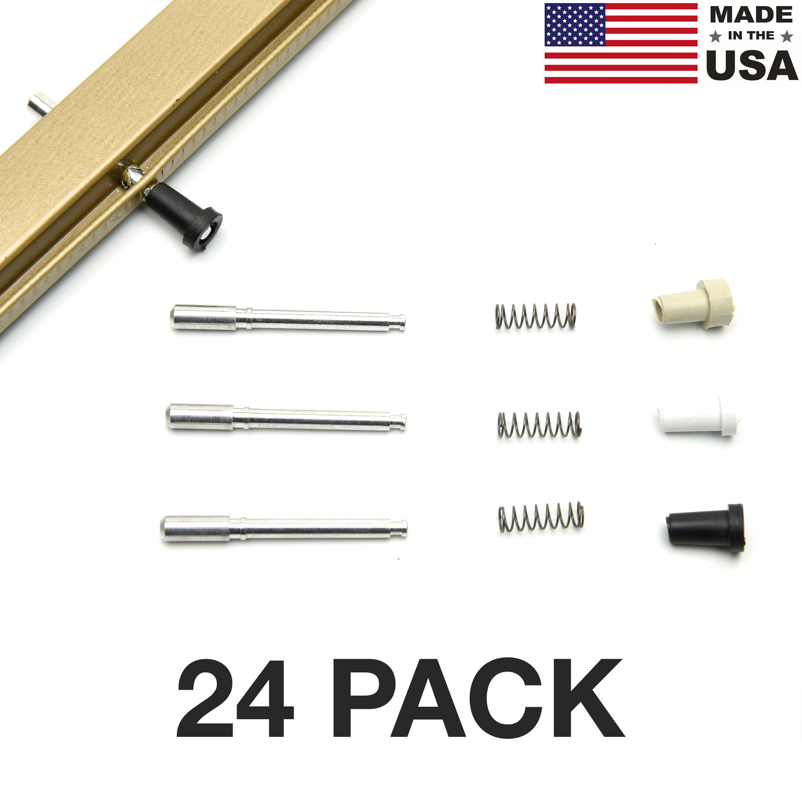 24 PACK - Window Screen Plunger Pull Pin 5/32" - AMERICAN MADE- FREE SHIPPING gallery
