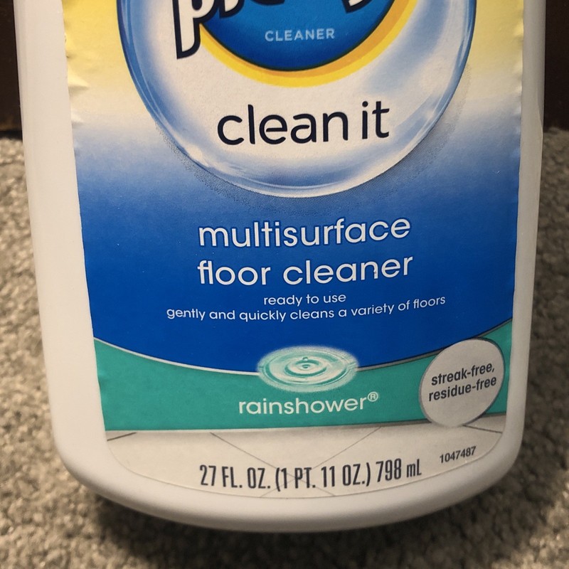 Pledge Clean It Multisurface Floor Cleaner Rainshower, 27oz gallery