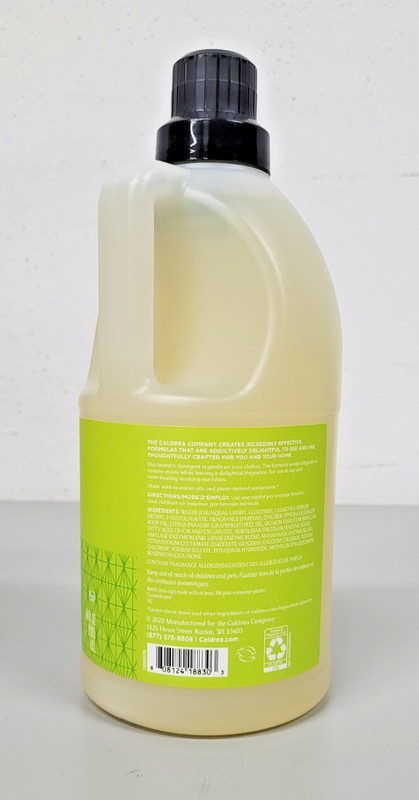 Caldrea Detergent, GINGER POMELO, 64 oz - Plant Based -DISCONTINUED gallery