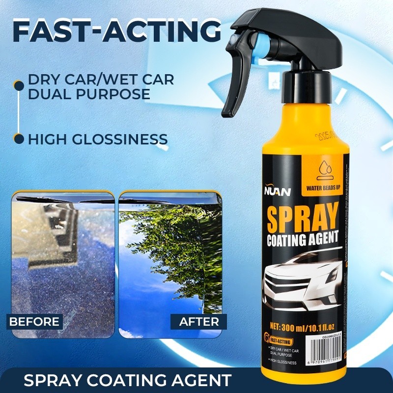 3PACK 300ML Advanced Car Quick-Acting Coating Agent Spray, Car Coating Spray gallery