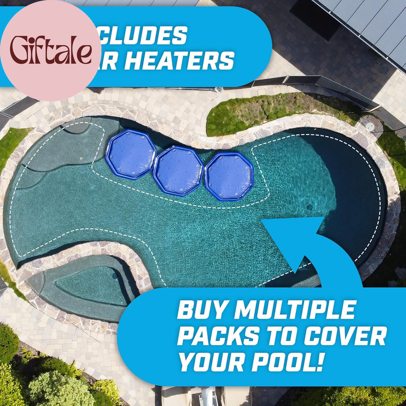 V2 Inflatable Solar Pool Heaters for Affordable Pool Heating and Insulation - 3 gallery