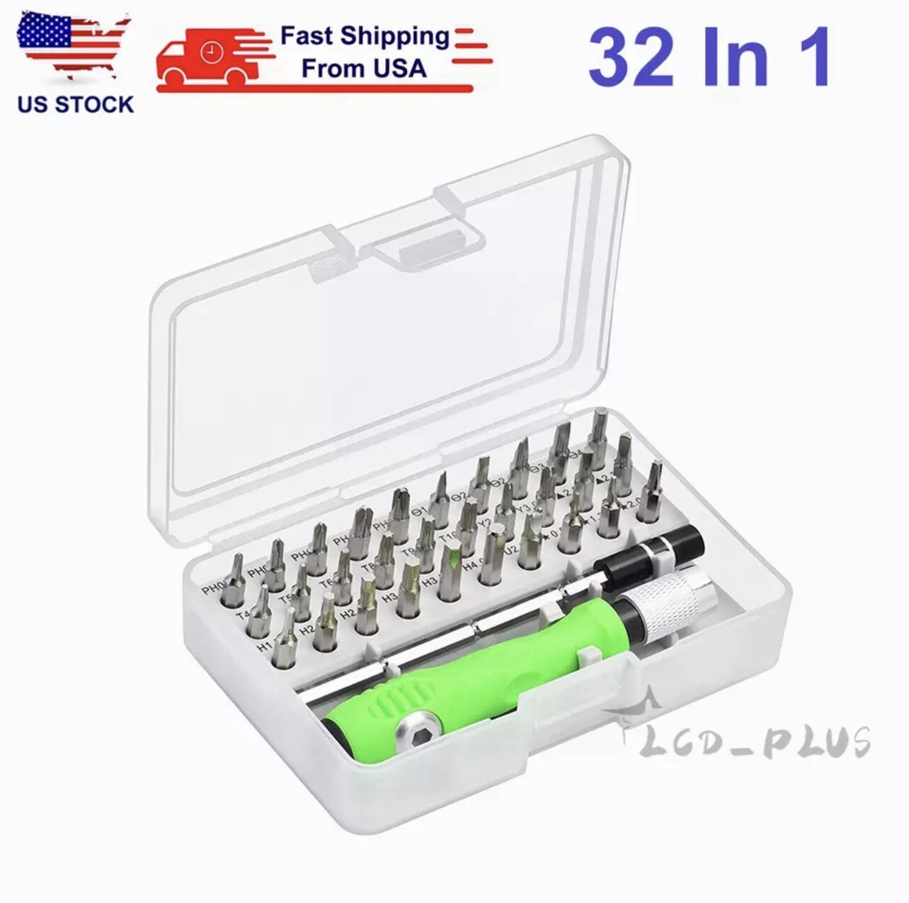 32 in 1 Precision Screwdriver Set Mini Magnetic Screwdriver Set Maintenance Tool gallery