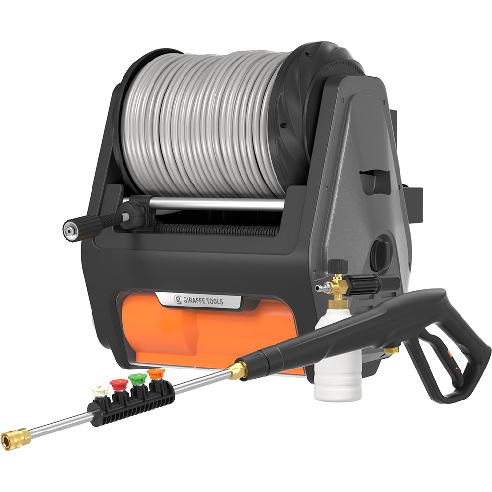 Giraffe Tools Electric Pressure Washer Power Washer with 100FT Hose Max 3300 PSI gallery