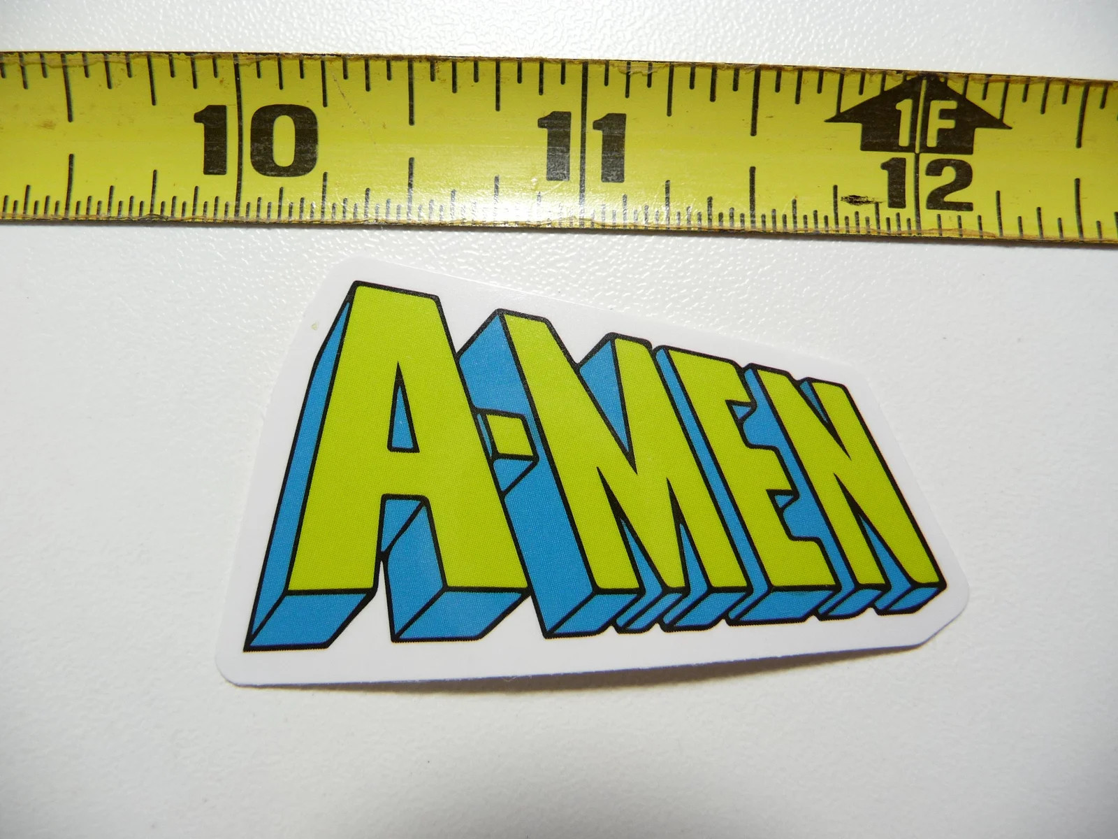 AMEN CARTOON STYLE SMALL STICKER DECAL FAITH CHURCH CHRISTIAN BELIEF gallery