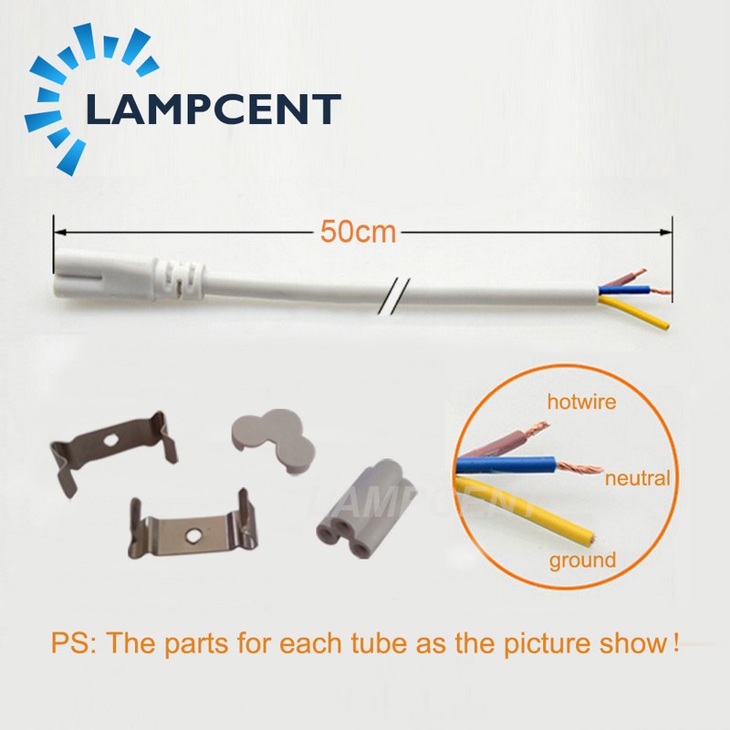 4PCS T5 Integrated LED Tube 2FT 3FT 4FT 5FT 6FT 8FT Light 6500K Slim Lamp Bulb gallery
