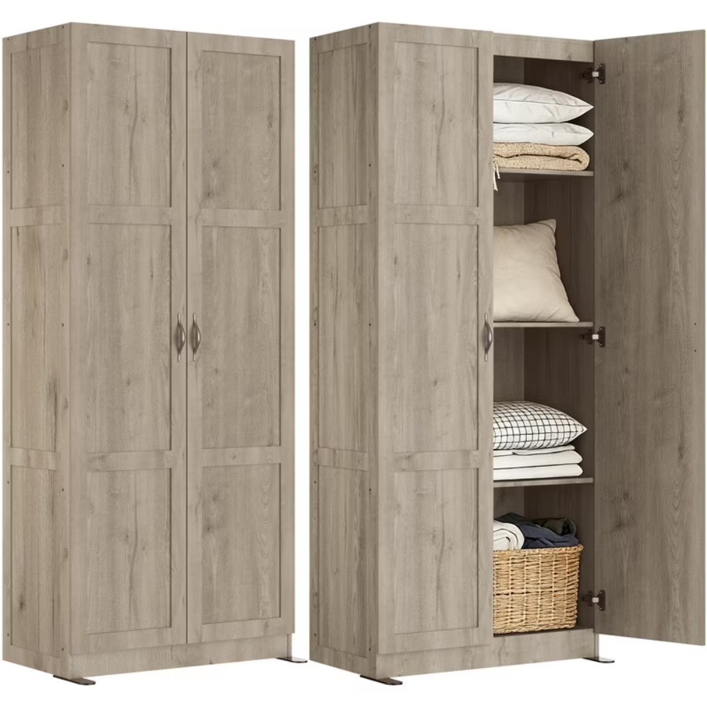 71 Inch 4 Tier Freestanding Storage Cabinet Organizer Cupboard for Kitchen gallery