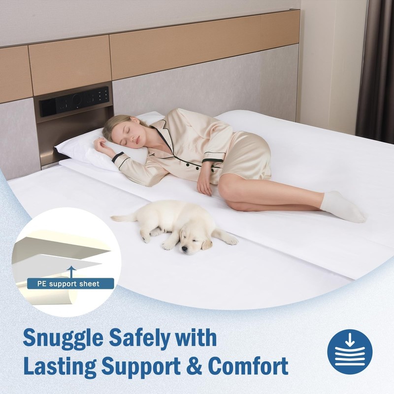 Split King Gap Filler for Adjustable Bed, Twin to King Bed Converter,Bed Gap gallery