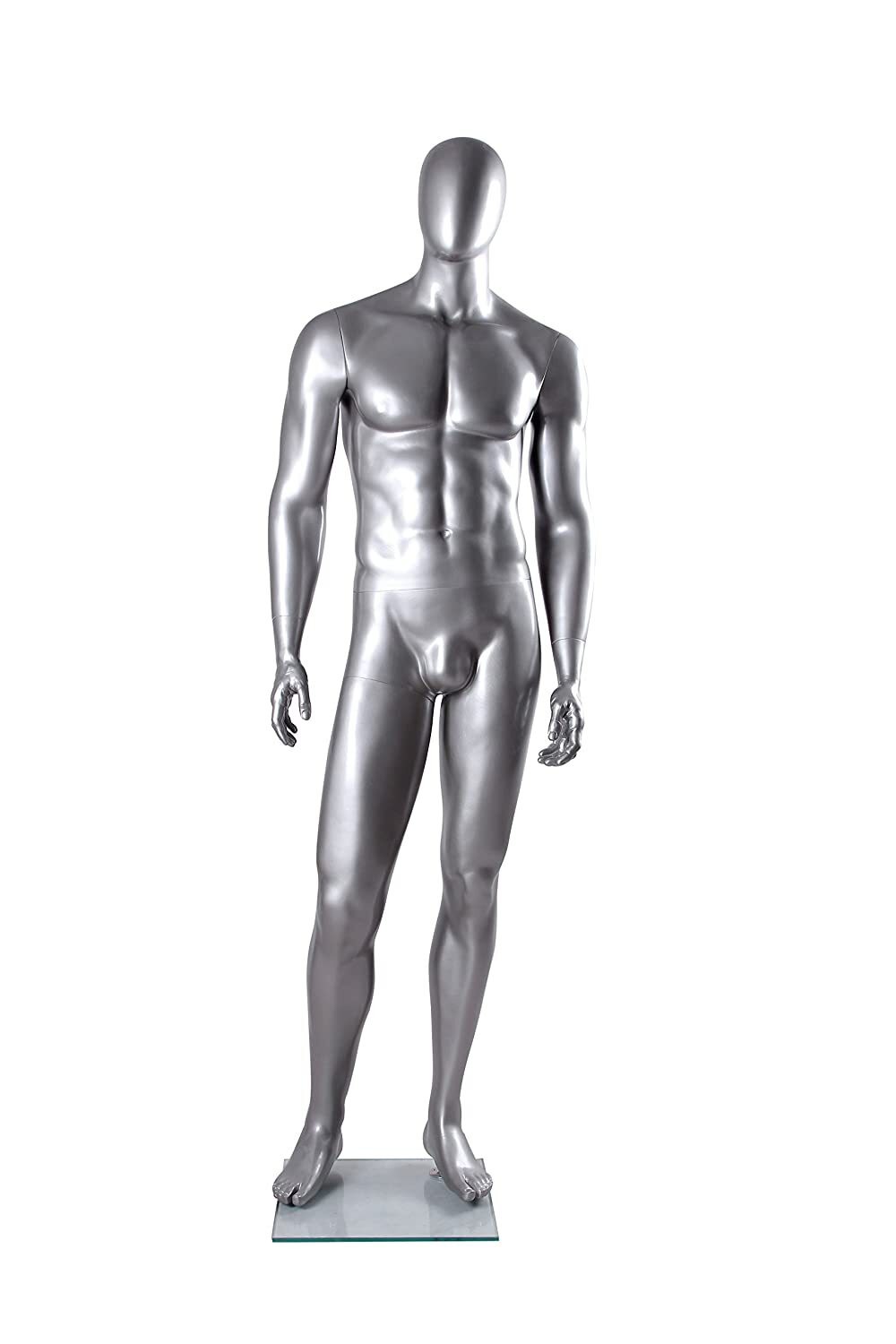 Matte Silver Male Mannequin gallery