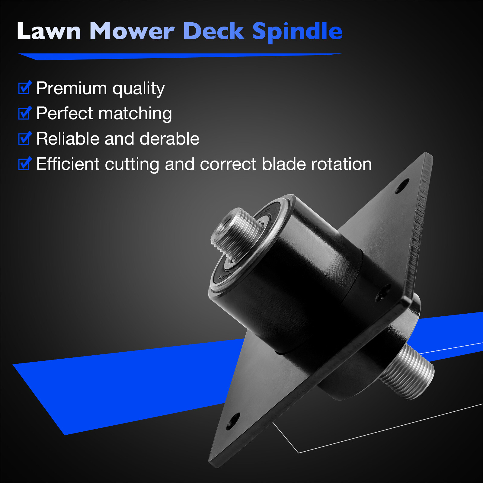 285-790 Blade Drive Spindle Assembly Fits Swisher ZT-2250 Zero Turn Mowers 9018 gallery