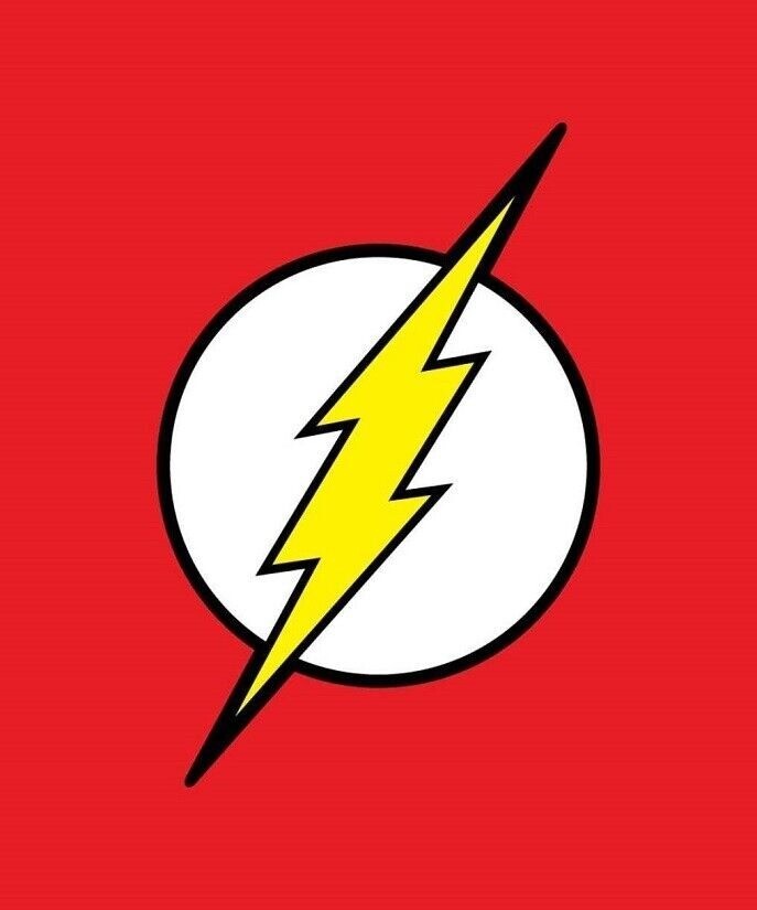 New The Flash Movie Logo Fleece Throw Gift Blanket Justice League Barry Allen gallery